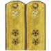 Инженерно-корабельная служба ВМФ СССР. Инженер-Адмиралы ВМФ СССР, погоны обр. 1943 г.